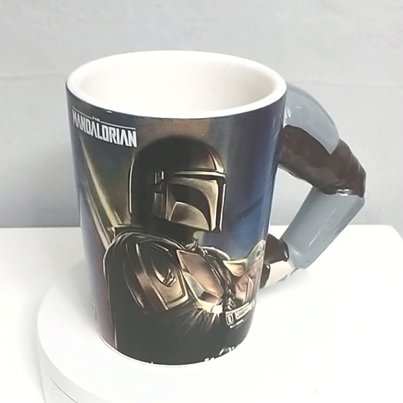 Star Wars Mandalorian Arm Mug Coffee Cup with 3D Handle - Picture 4 of 7